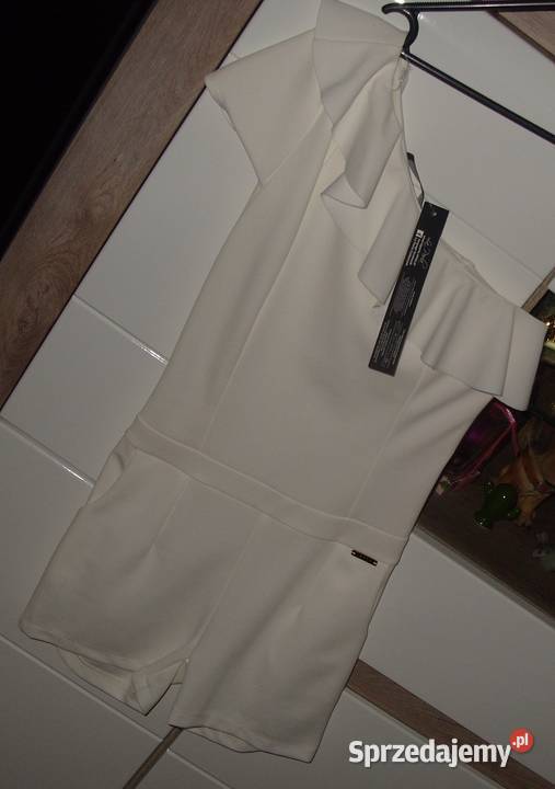 LA PERLA NOWY kombinezon spodium na jedno ramię Krótkie Spodnie Rawicz