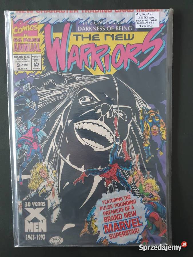 The Warrios Annual 1993 komiks Marvel USA Gdynia