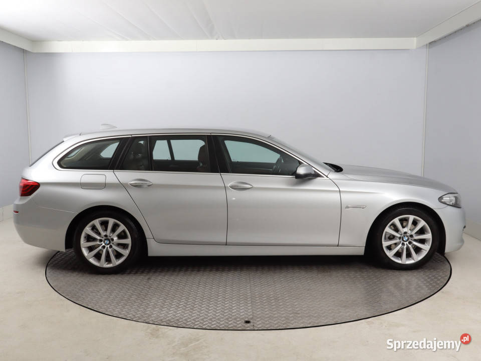 BMW 5 520d srebrny Bielany Wrocławskie