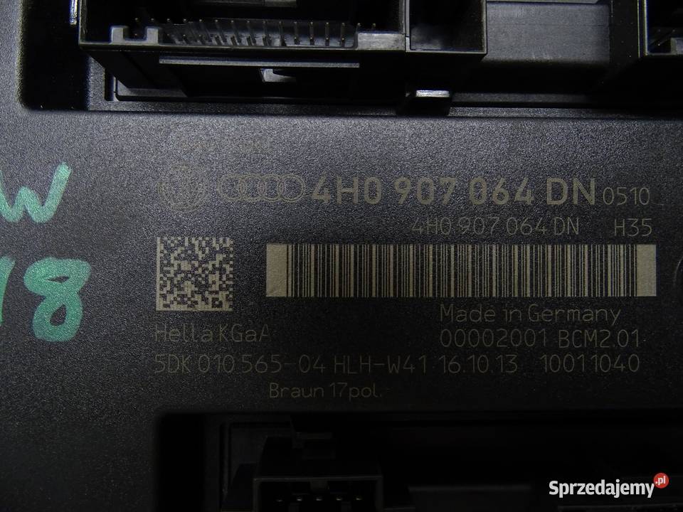MODUŁ STEROWNIK KOMFORTU BCM 4H0907064DN AUDI A6 sprzedam