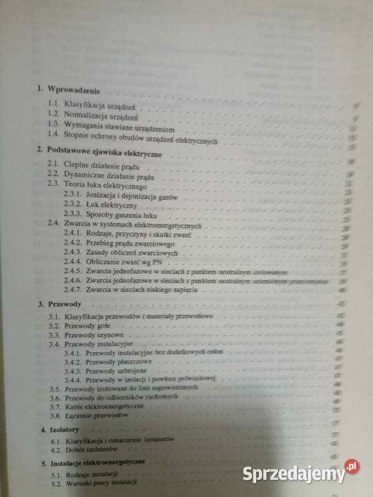 Aparaty i urządzenia elektryczne książki Warszawa