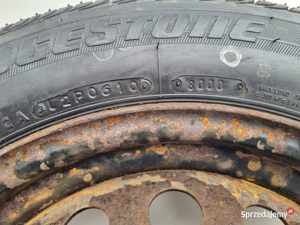 Clio II Kangoo KOŁO ZAPASOWE Zapas felga 18560 Rudka