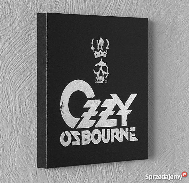 Ozzy Osbourne obraz na blasze ręcznie Sandomierz sprzedam