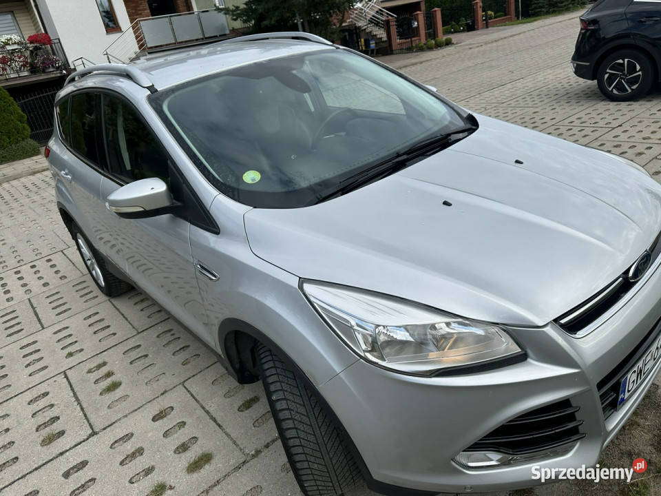 Ford Kuga Titanium mocny Diesel parktronk wspomaganie kierownicy Samochody osobowe Wejherowo