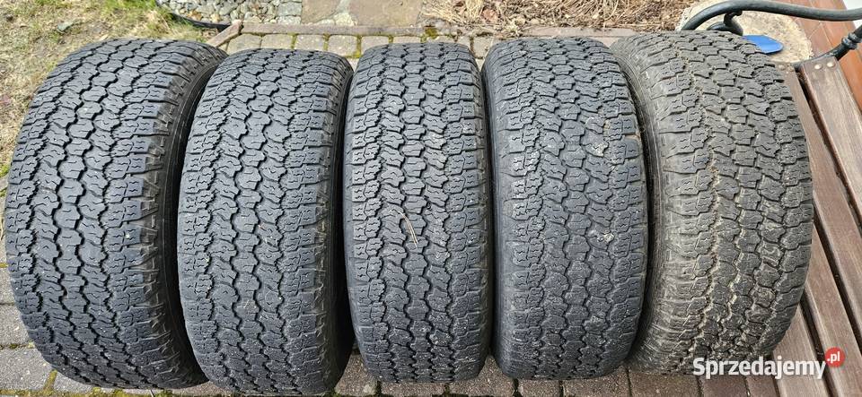 Komplet 5 kół Toyota Land Cruiser 265 65 R17 z