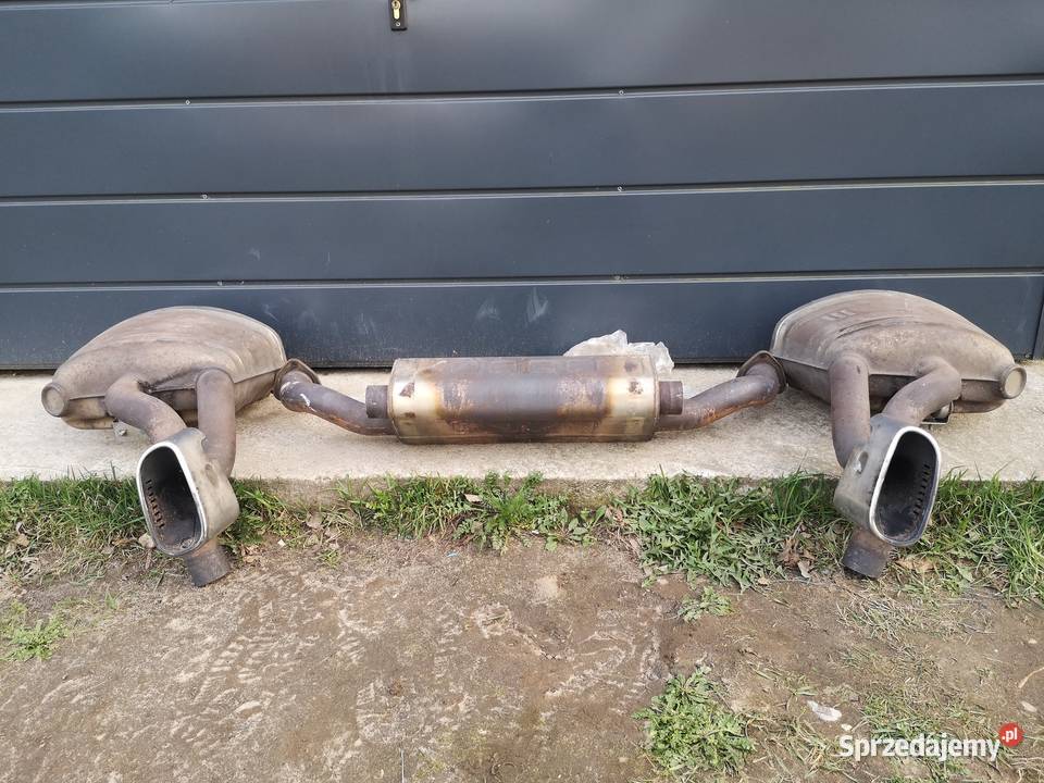 Zestaw wydechowy PORSCHE CARRERA 911 997 Komplet łódzkie Aleksandrów Łódzki sprzedam