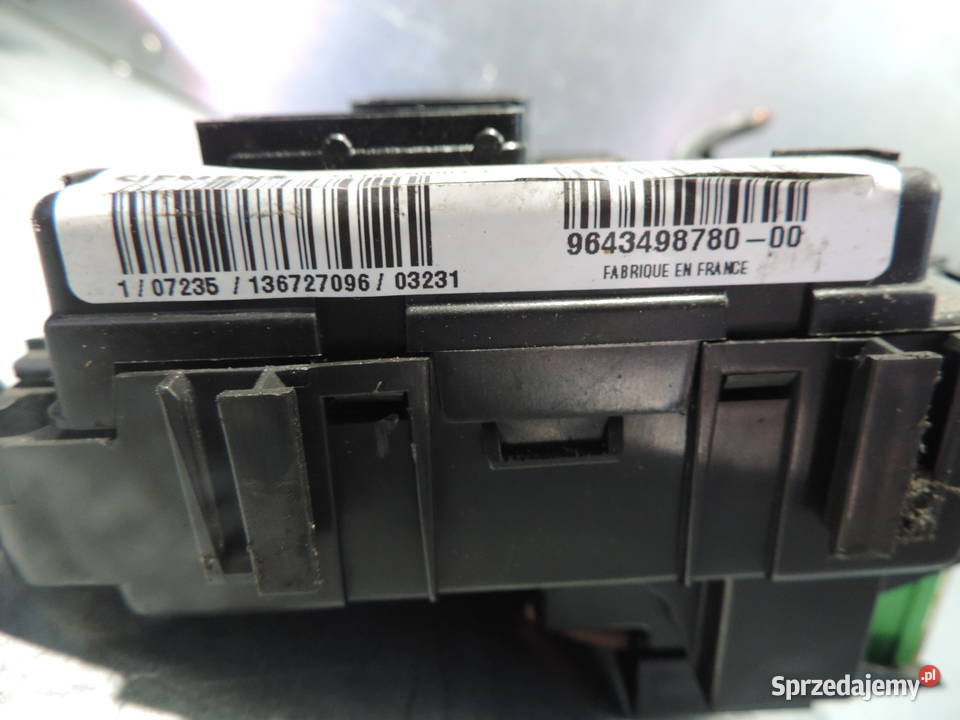 MODUŁ MODUŁ BSM B4 9643498780 CITROEN C3 PEUGEOT małopolskie Nowy Sącz