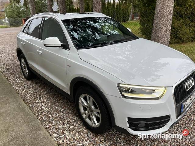 Audi Q3 Prywatnie 2015r Perła 20 TDI CFGC przyciemniane szyby Sokołów Podlaski