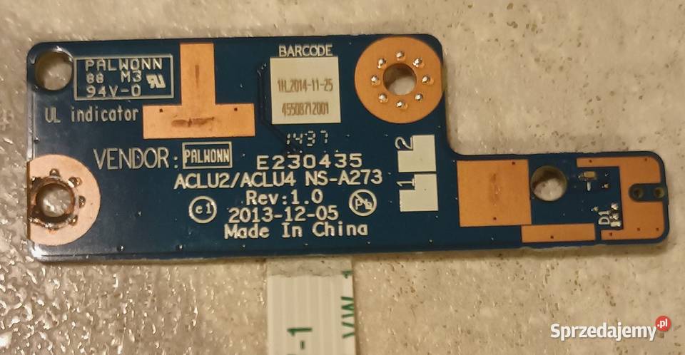 Lenovo G5030 5070 5045 Włącznik Power ON z taśmą Opole