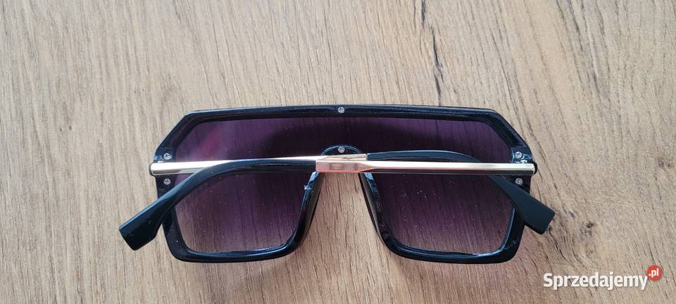 Okulary przeciwsłoneczne aviator pilotki glamour Filtr UV-400 kat. 0