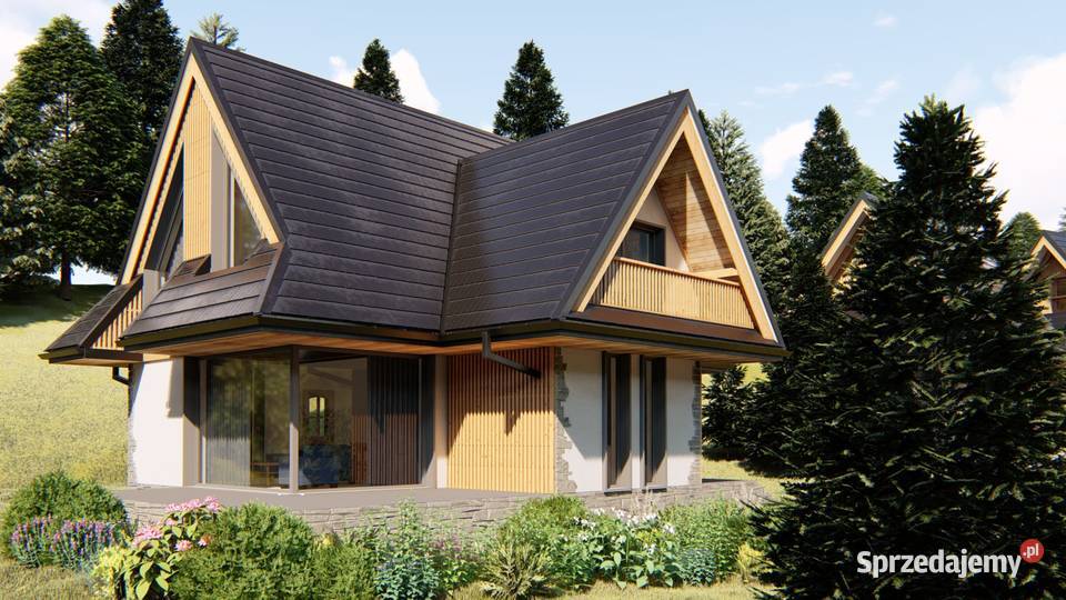 Piękna działka budowlana widok na góry i dolinę budowlana Rzepiska sprzedam