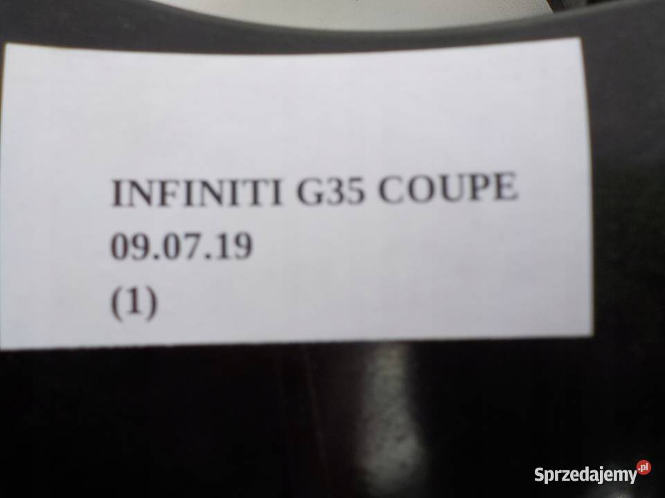OBUDOWA WENTYLATORÓW WENTYLATOR INFINITI G35 Nowy Tomyśl