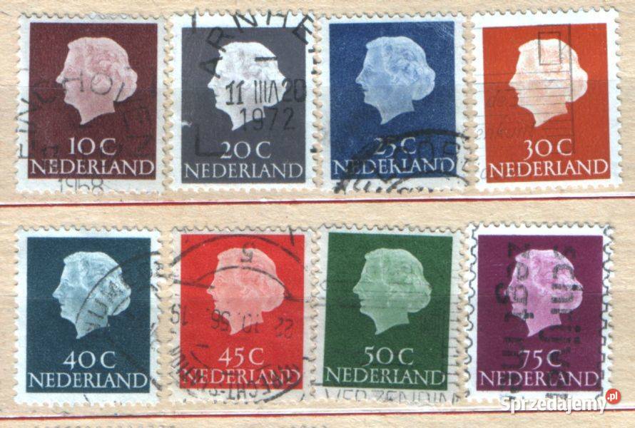 Zn Holandia Mi 620 2 7 9 kas 1953 Filatelistyka Gliwice sprzedam