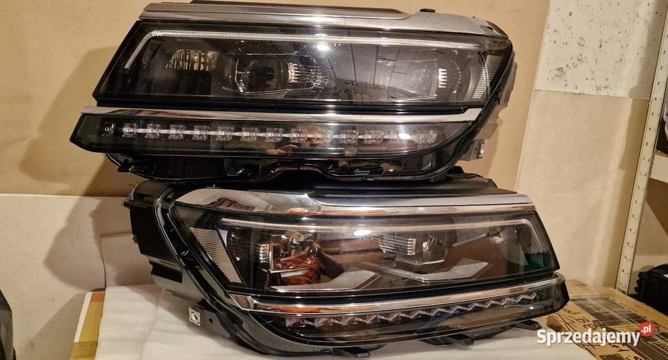 Lampy przednie VW TIGUAN ll PRAWA i LEWA Ful led Lampy przednie Gliwice sprzedam
