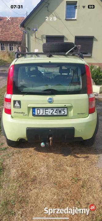 Fiat panda 4x4 diesel 13 jtd klima skóra