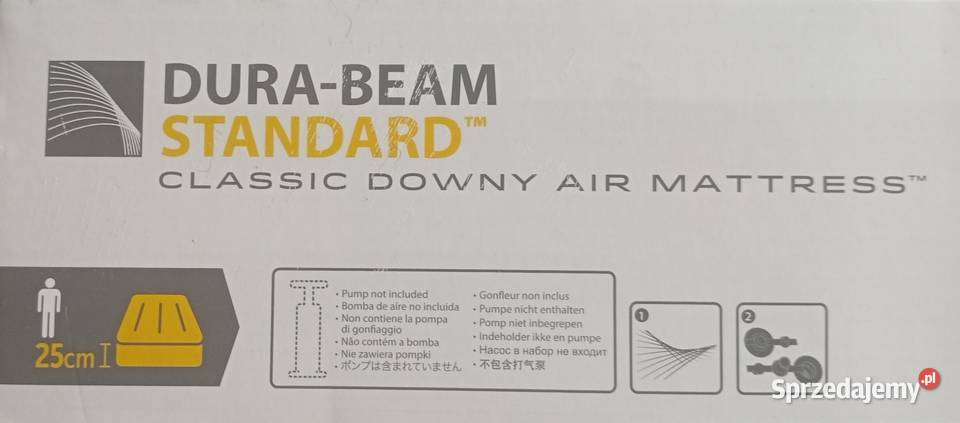 INTEX materac classic z technologią fibertech Miedary