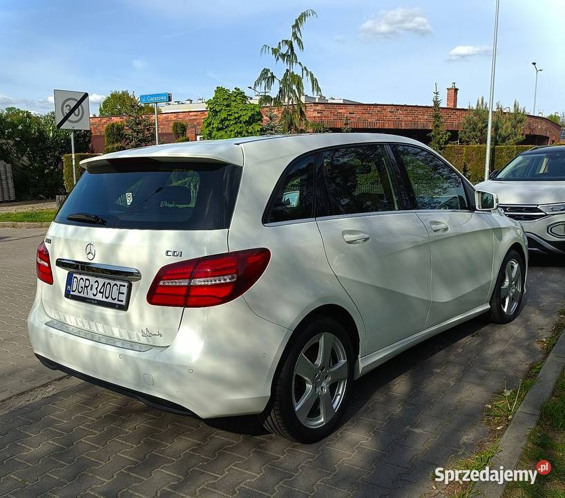 Mercedes B klasa lift B 180 CDI automat duży ASR (kontrola trakcji) Klasa B dolnośląskie Lubin