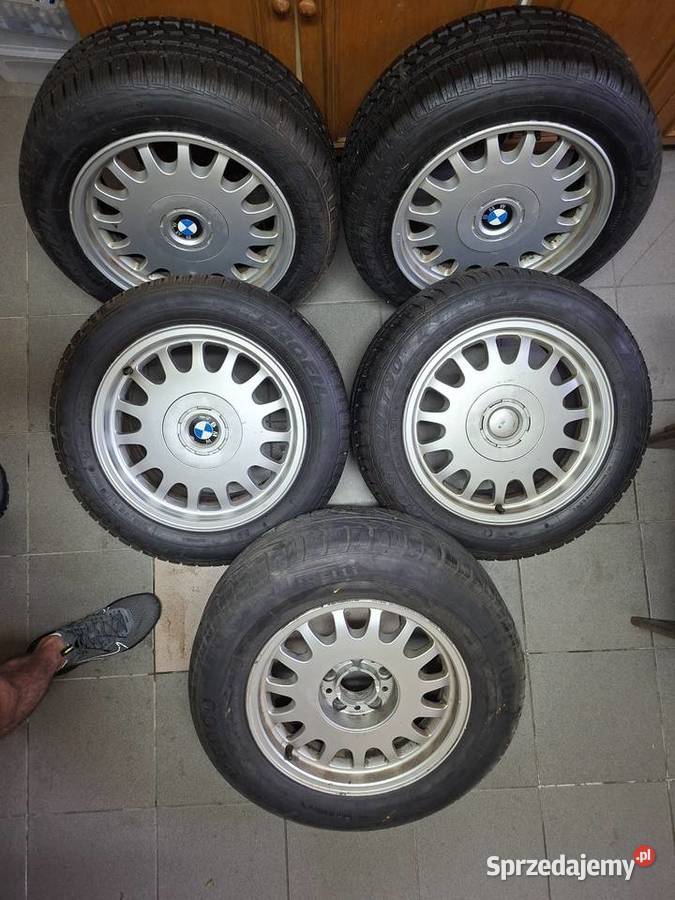 Komplet alufelg 16 4 plus zapas bmw e38 styling Chełm