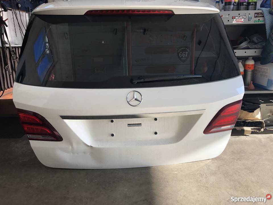 Spojler nakładka tylnej klapy MERCEDES GLE W166 Karoseria Kostrzyn nad Odrą