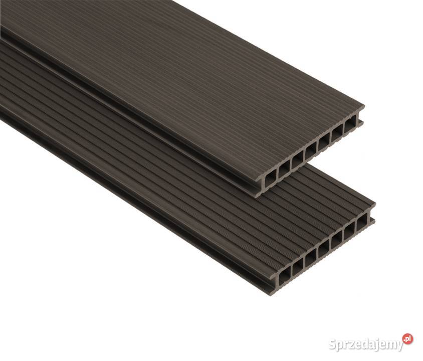 Deska tarasowa kompozytowa 145x25mm kolor dąb Zielona Góra
