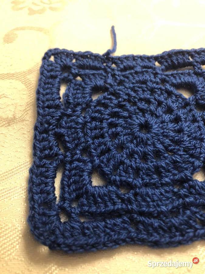 kwadrat babuni rękodzieło pled poduszka 1314 29 Zegrze