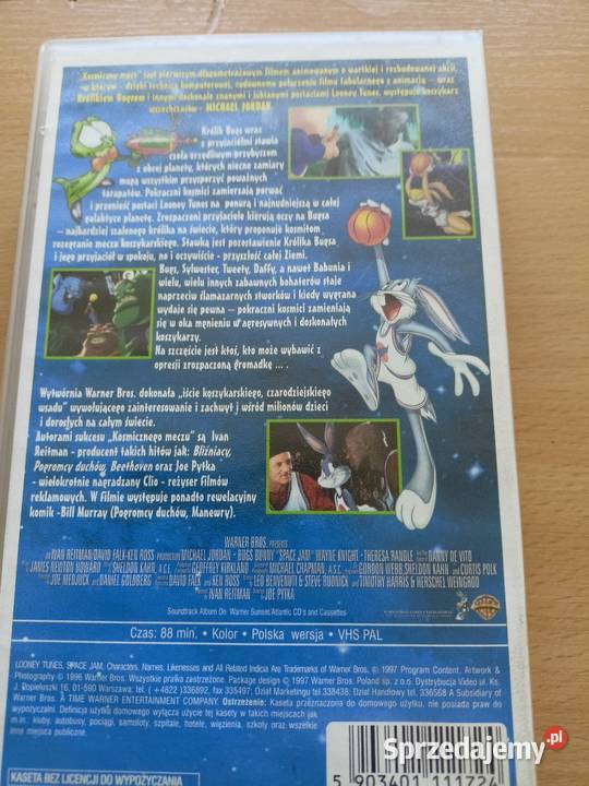 Kaseta VHS Kosmiczny mecz zachodniopomorskie Koszalin