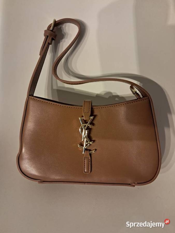 nowa brązowa torebka do ręki dł 26 wys 15 szer 6