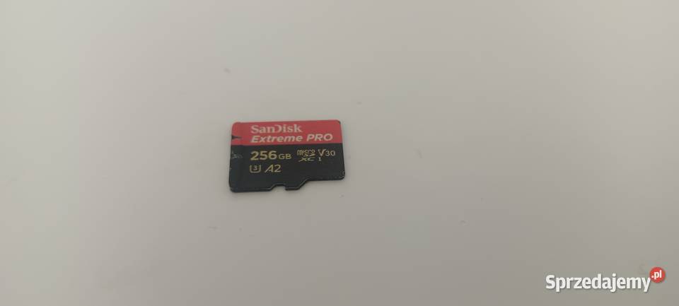Karta SanDisk Extreme PRO 256GB microSDXC łódzkie