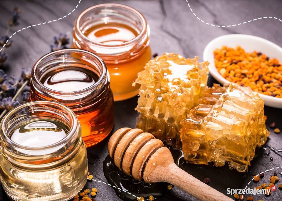 Prawdziwy Miód NATURALNY SPADZIOWOLIPOWY Spadź małopolskie Wadowice sprzedam