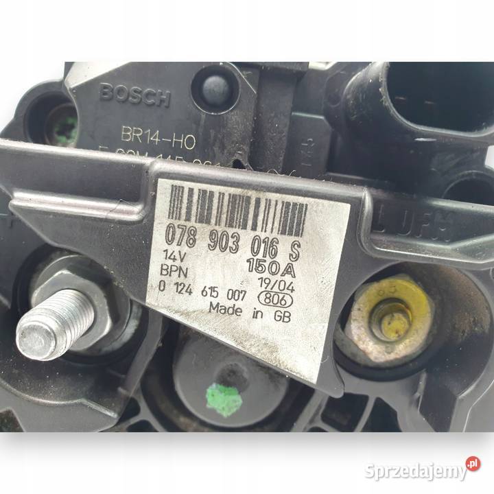 ALTERNATOR Audi A4 B6 A6 30 V6 Bosch 078903016S Chełm