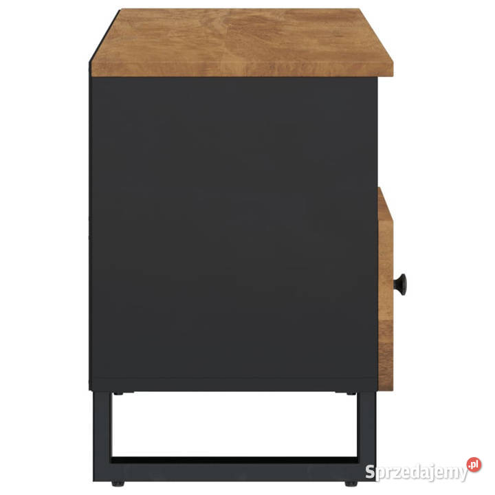 Szafka pod TV 100x33x46 mango i materiał Meble Warszawa