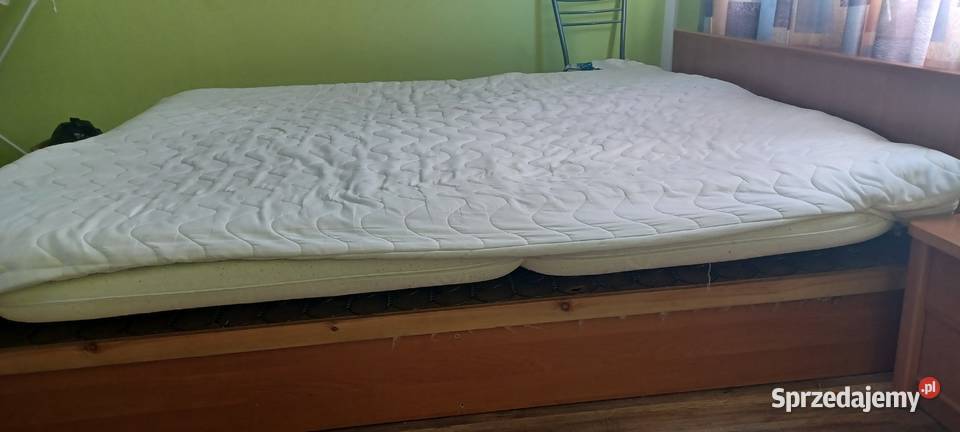 Sprzedam łóżko dwochosobowe lubuskie Rzepin