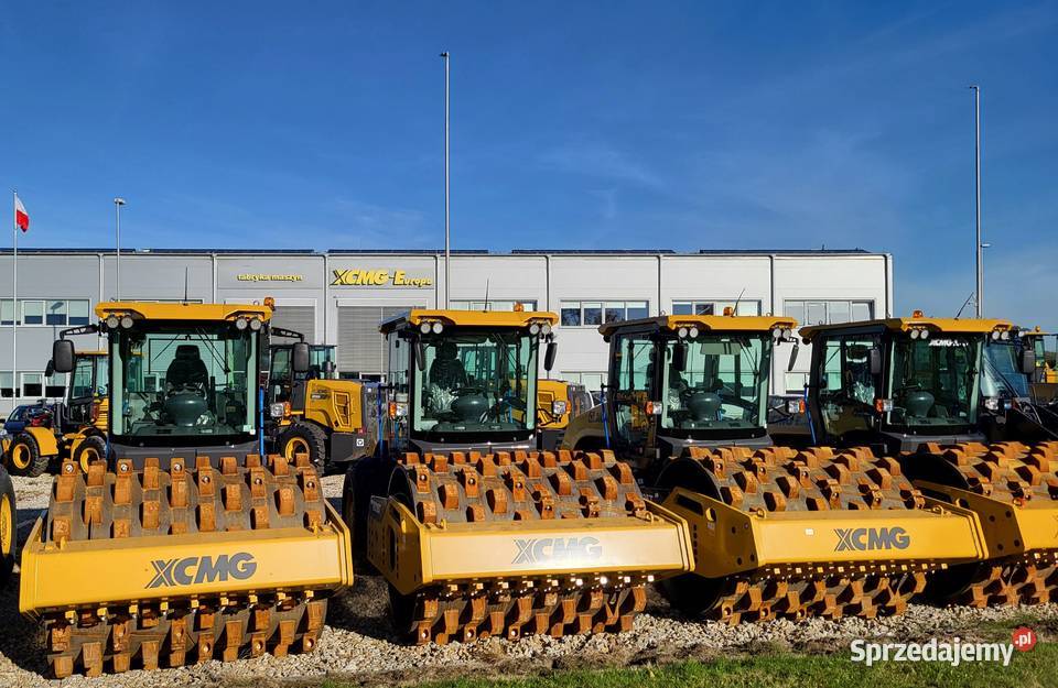 Walec drogowy okołkowany XCMG XS135T Katowice sprzedam