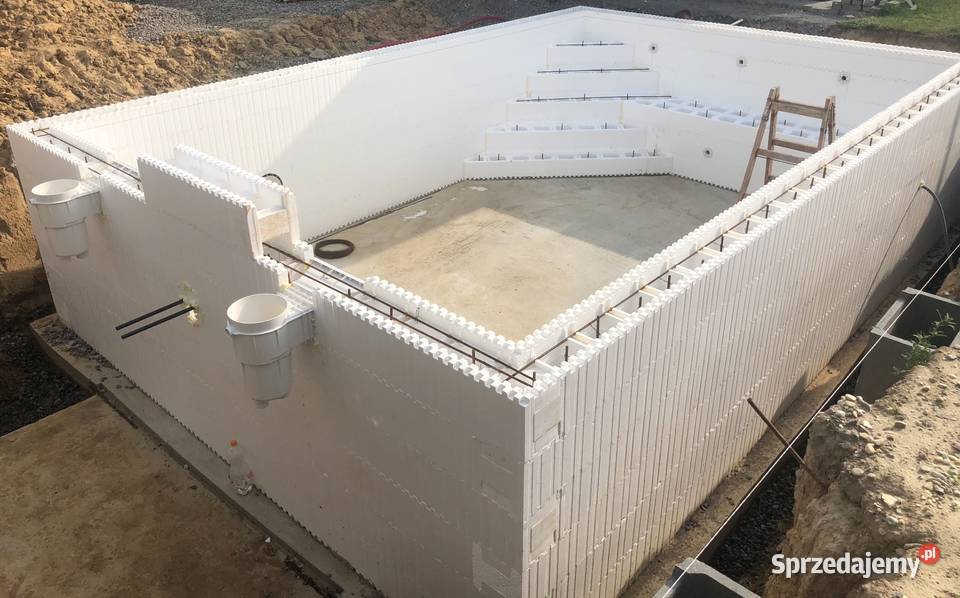 BLOCZKI STYROPIANOWE EPS BASENY OGRODZENIA INNE