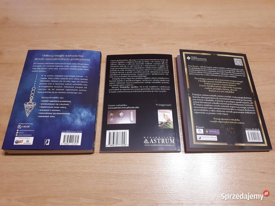 Książki temat wahadełko magia początkujących Rybnik
