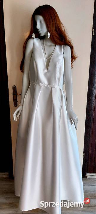 Suknia ślubna z kieszeniami rozmiar 46 Długopole Dolne sprzedam