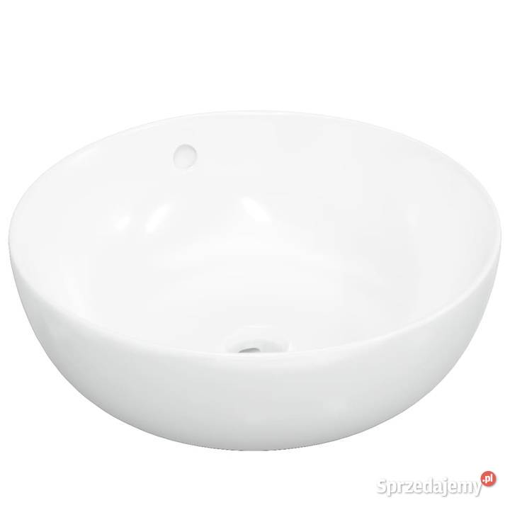 Umywalka biała 44x17 ceramiczna okrągła153342 Warszawa