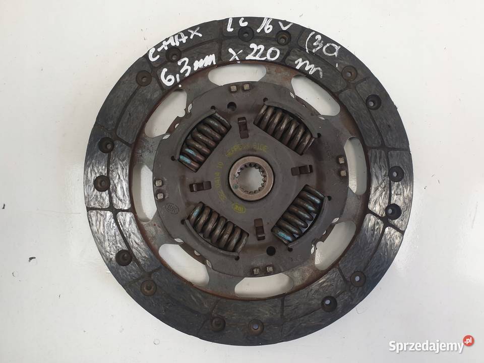 Ford C 16 16V TARCZA DOCISK sprzęgło Sprzęgła i elementy