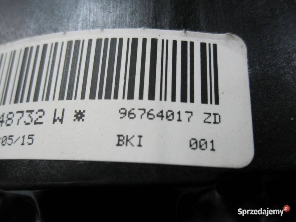 C4 GRAND PICASSO II 15r poduszka kierowcy Poduszki powietrzne