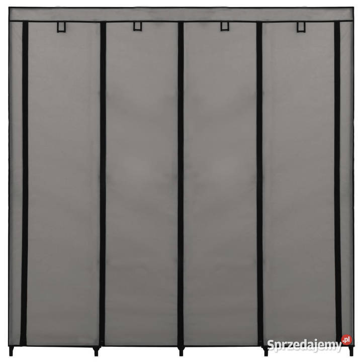 Szafa z 4 przegrodami szara 175 x 45 x 170 mazowieckie Warszawa sprzedam