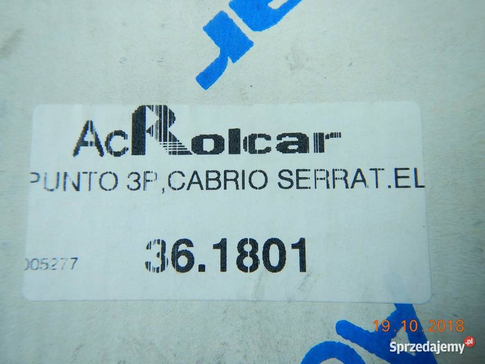 ZAMEK DRZWI FIAT PUNTO 3 1999 361801