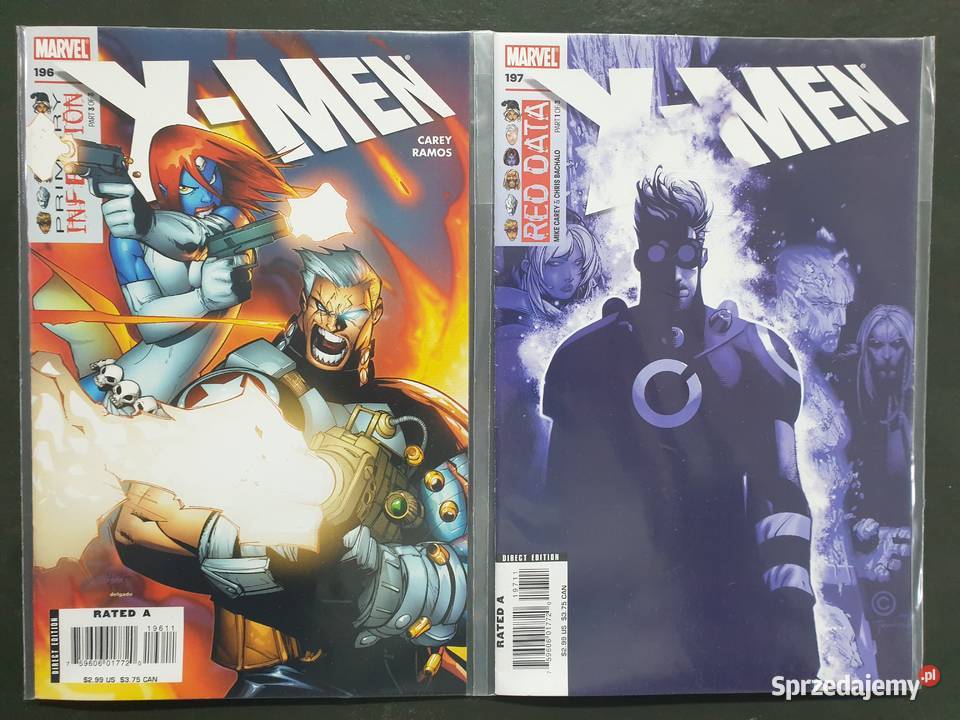 XMen kolekcja 33 oryginalnych komiksów Marvel Amerykańskie