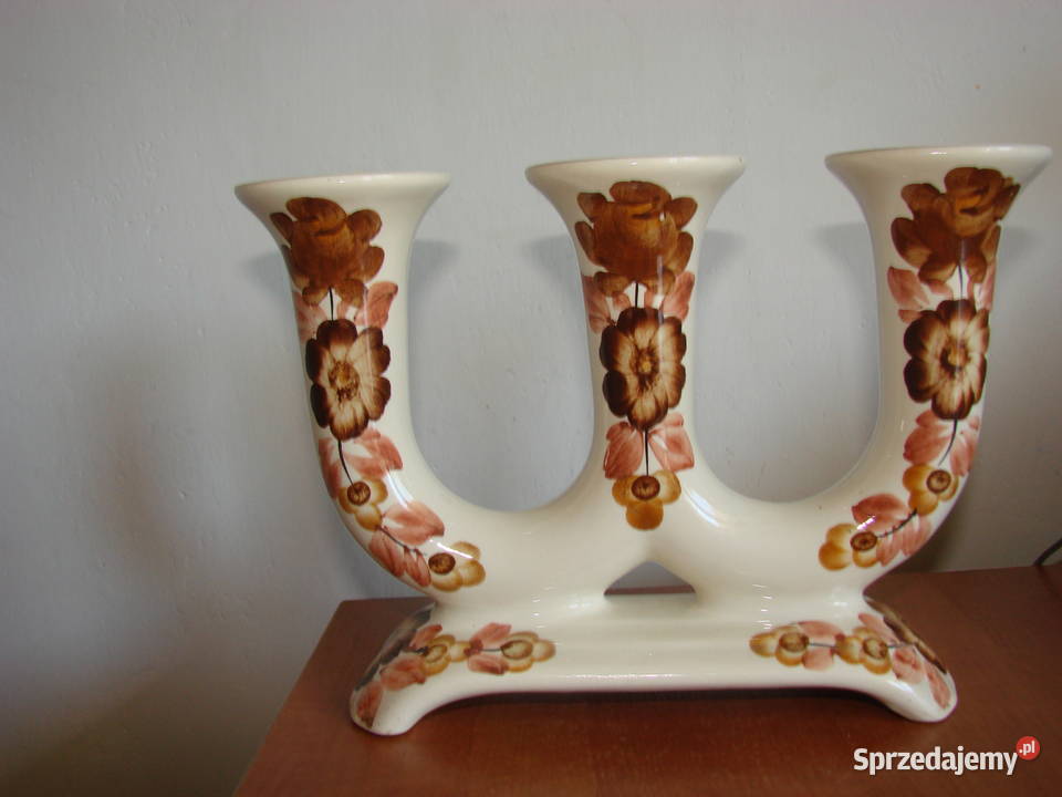 ZF Koło fajansowy świecznik