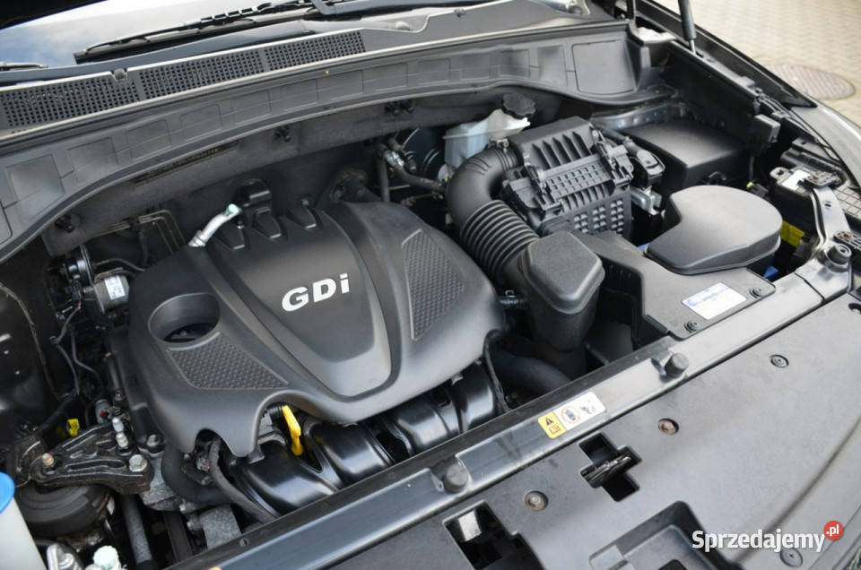 Hyundai Santa Fe Czarny Zarejestrowany 24GDI 192