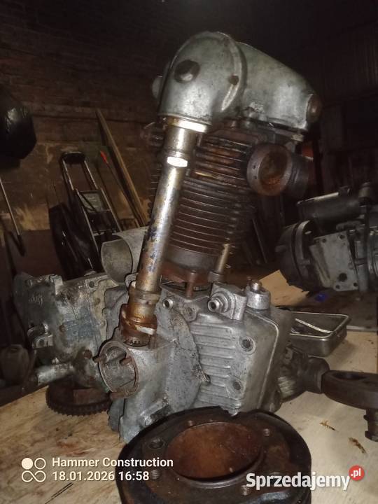 Silniki Standard REX 350 i Turen SV w częściach Trześń