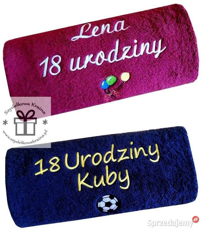Prezent okrągłe 50 URODZINY pięćdziesiątkę Akcesoria łazienkowe Toruń