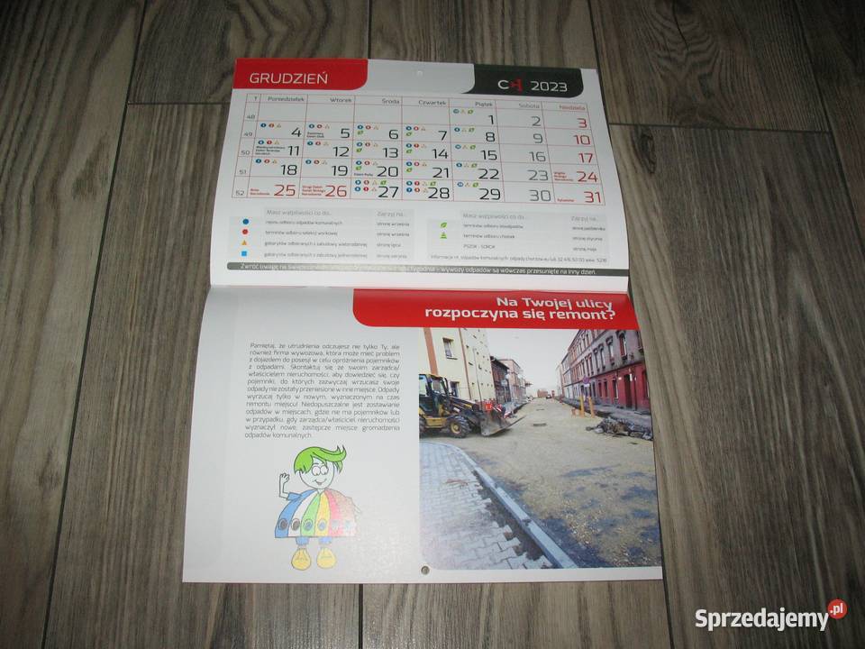 Kalendarz ścienny 2023 Chorzów