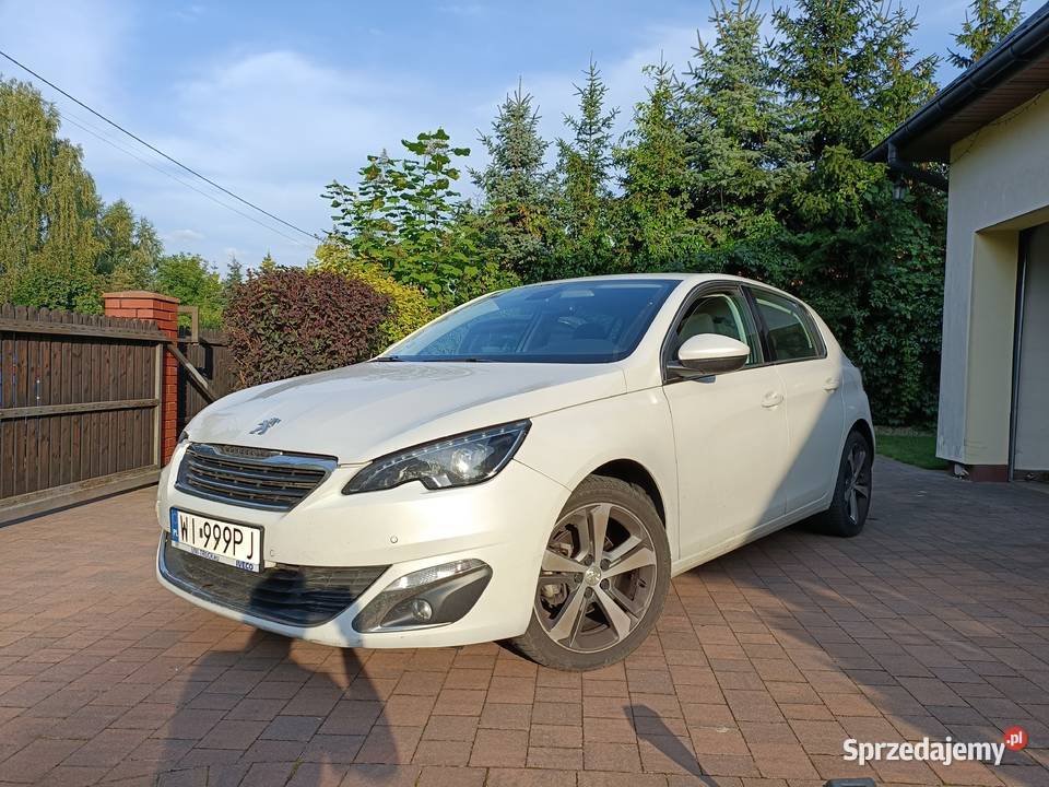 Peugeot 308 Allure 12 turboLEDkamera cofania sprowadzony Warszawa sprzedam