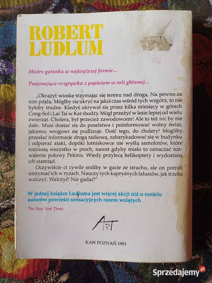 Droga do Gandolfo Robert Ludlum Kraków