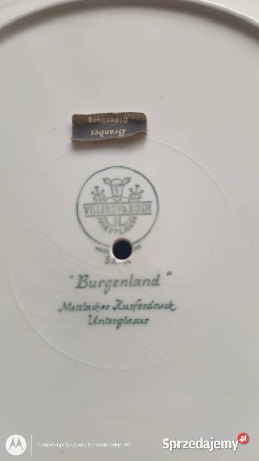 Patera firmy VILLEROY BOCH Porcelana i szkło Ciechanów